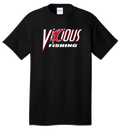 Vicious Fishing Logo Tee - Classic Black