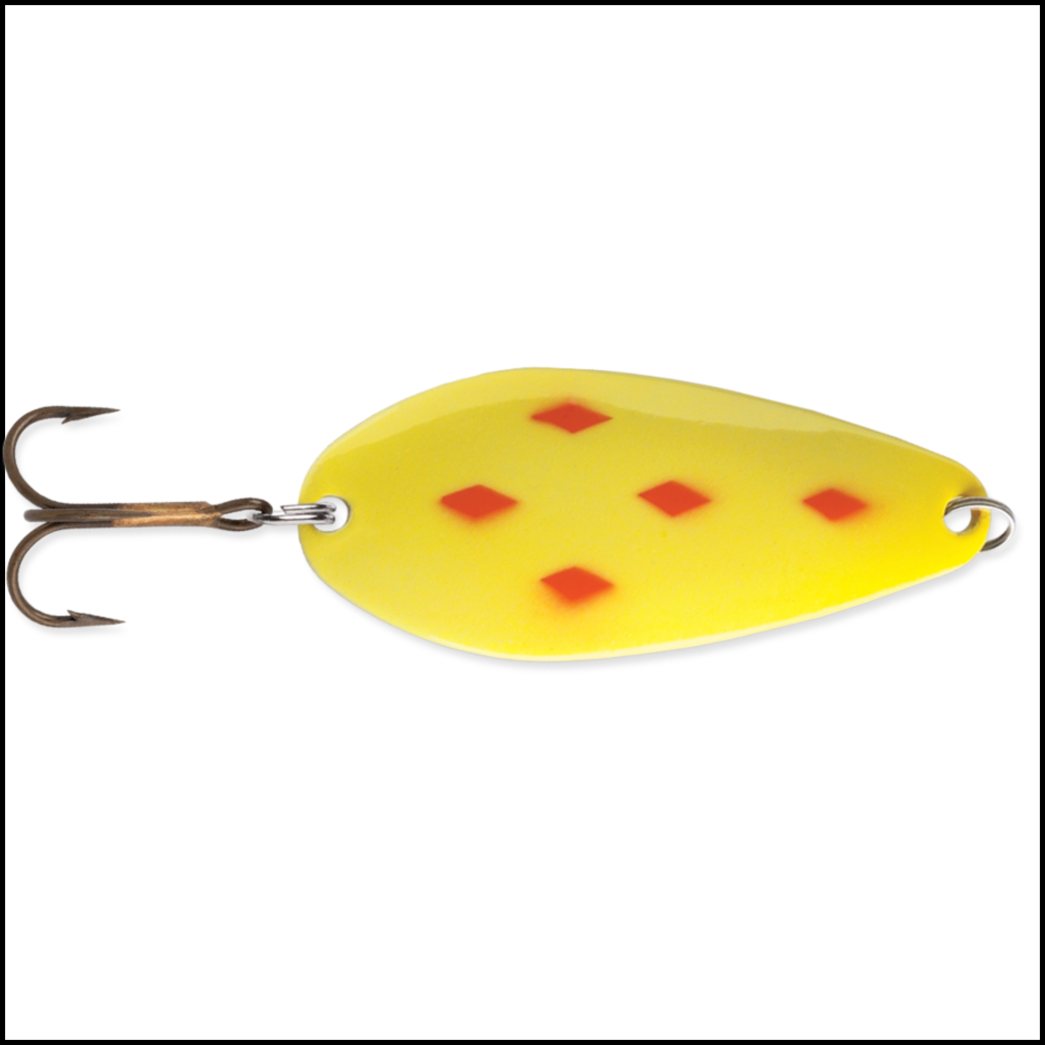 Blue Fox Classic Strobe Tear Drop Spoon Five of Diamonds / 3/8 oz