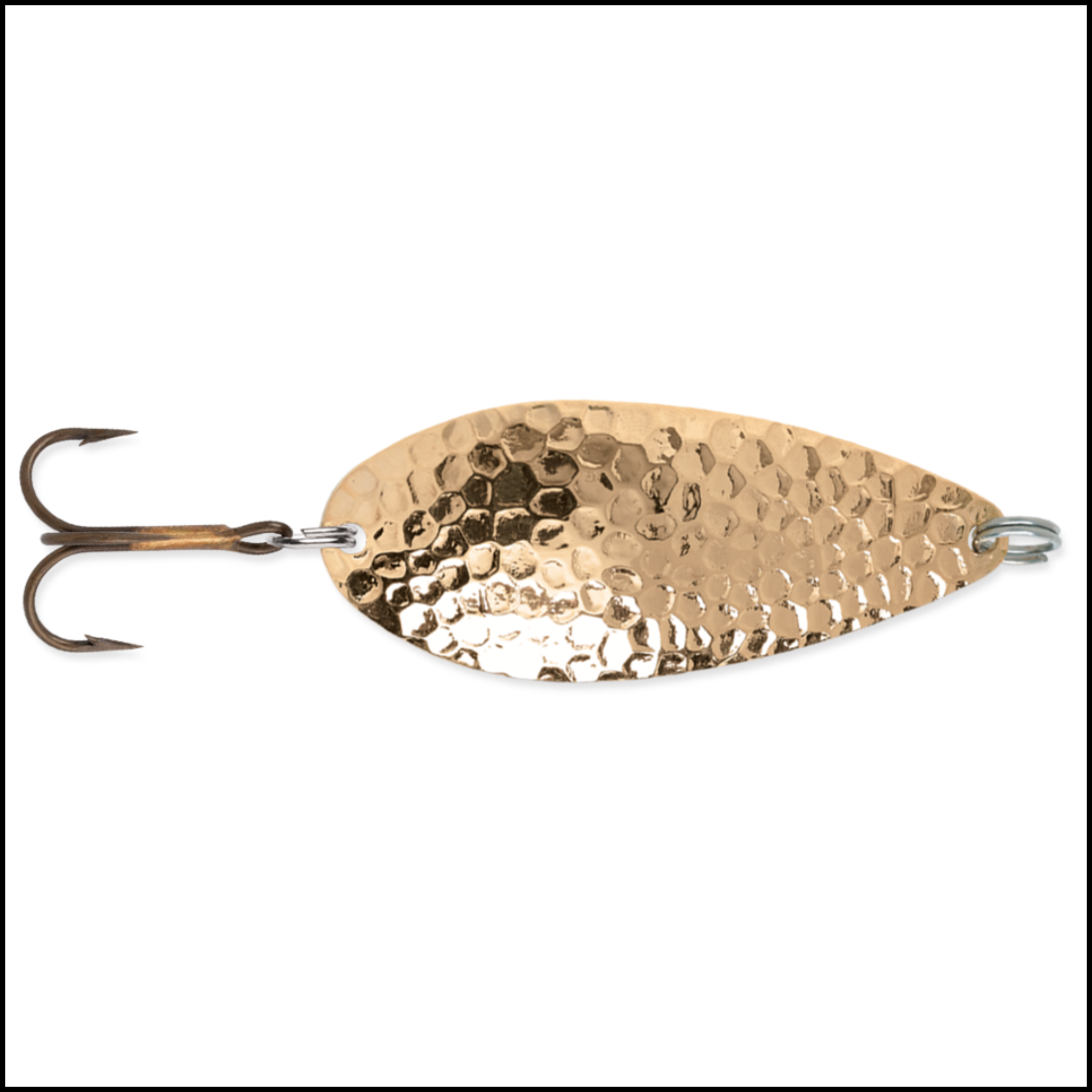 Blue Fox Strobe Tear Drop Spoon