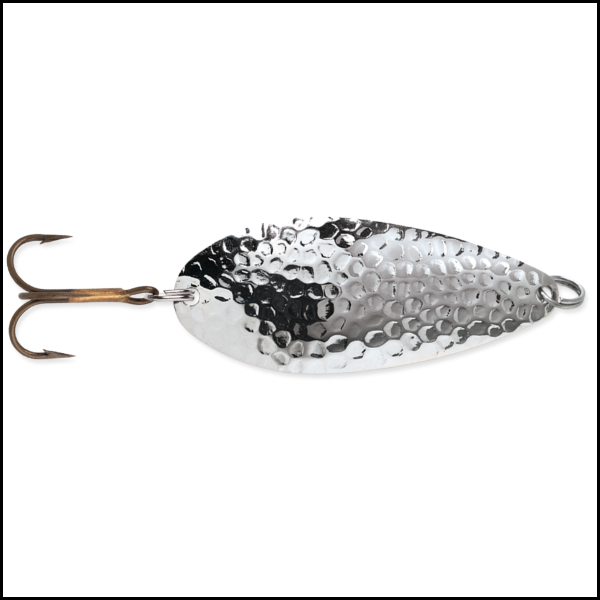 Blue Fox Strobe Tear Drop Spoon