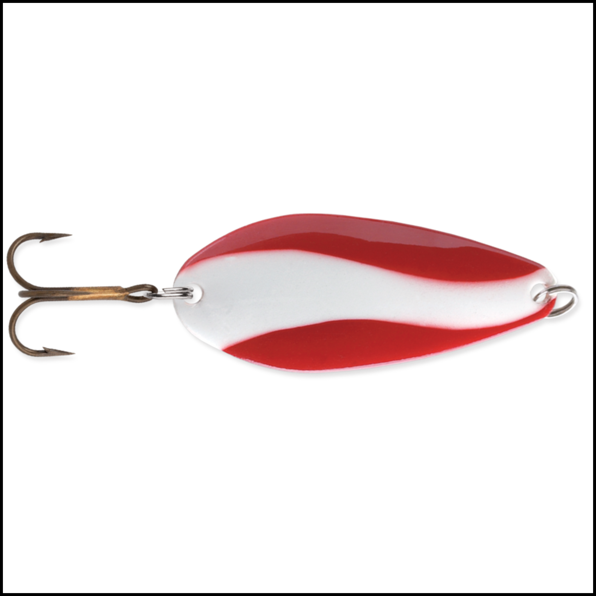 Blue Fox Strobe Tear Drop Spoon