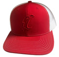 "Vic" Outline Red/White Adjustable Hat