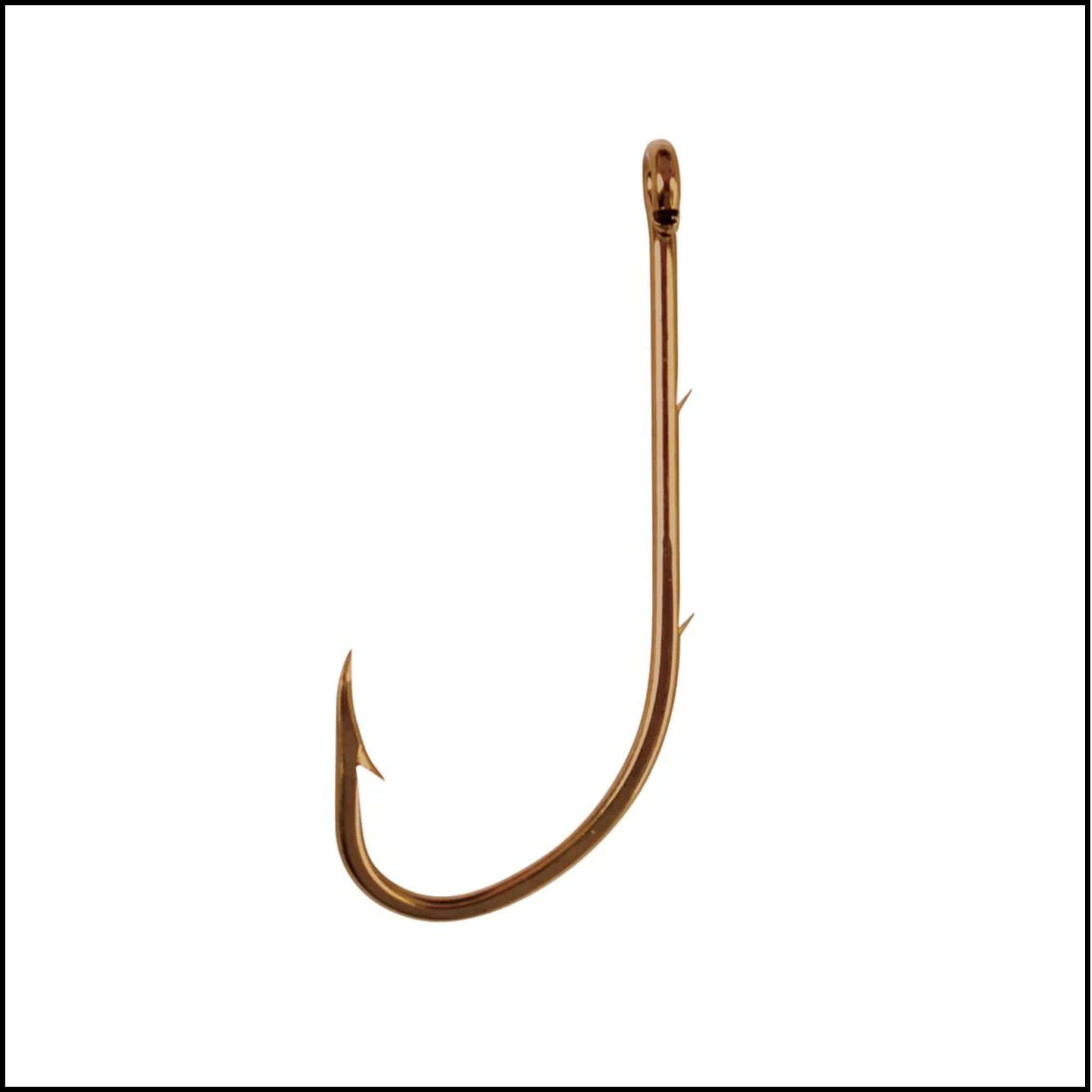 Eagle Claw Straight Eye Offset Baitholder Hook