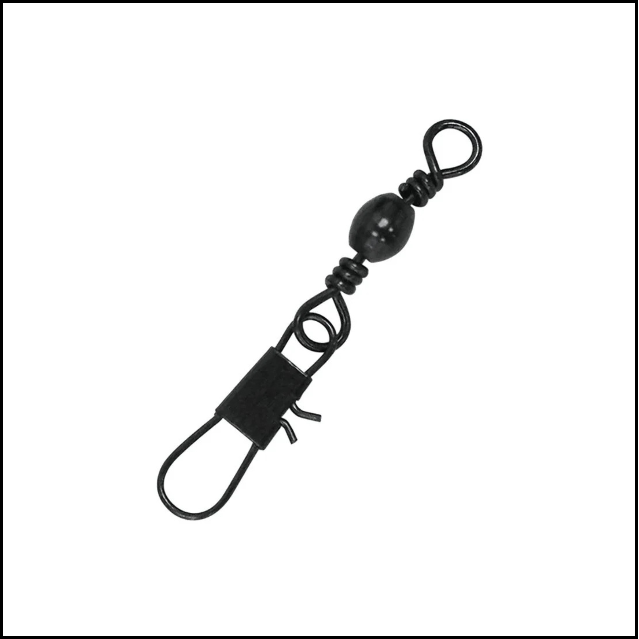 Eagle Claw Barrel Swivels w/ Interlock Snap