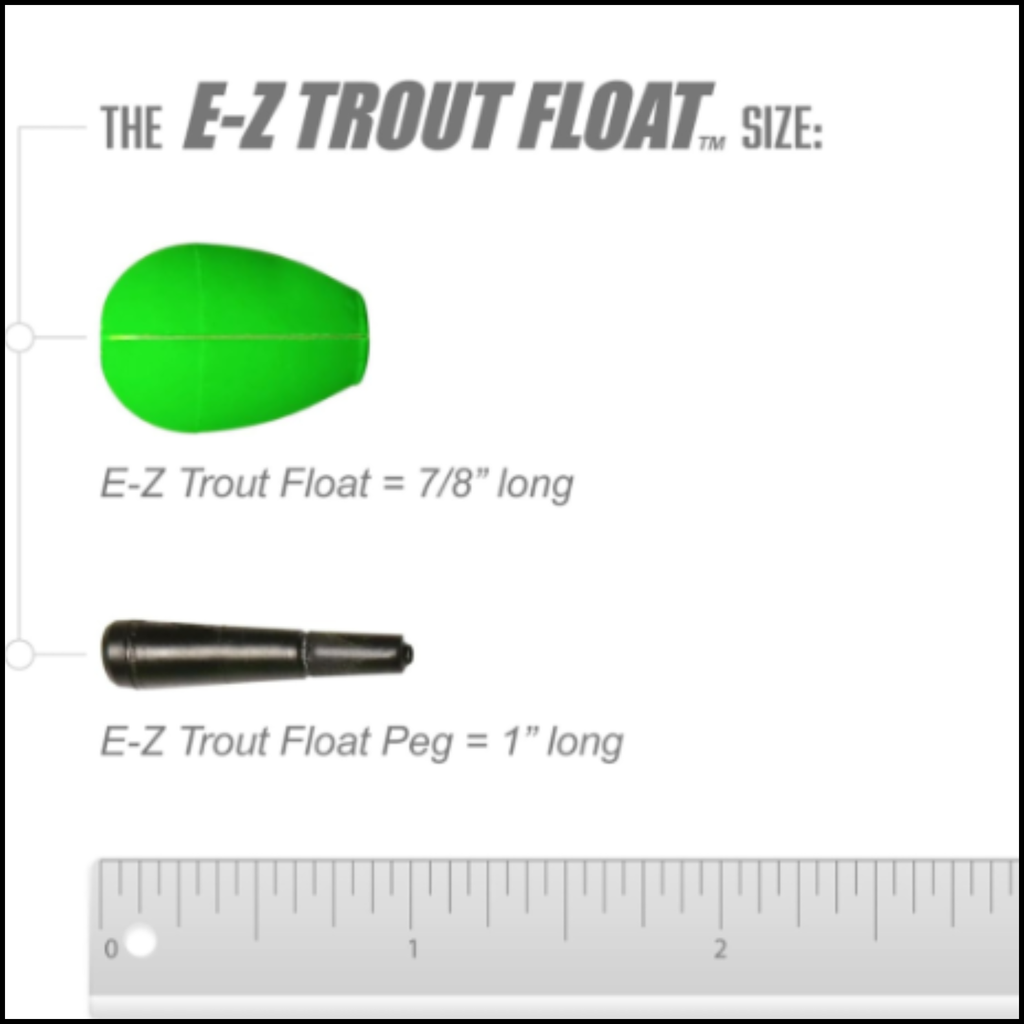 E-Z trout Float 4 Pack