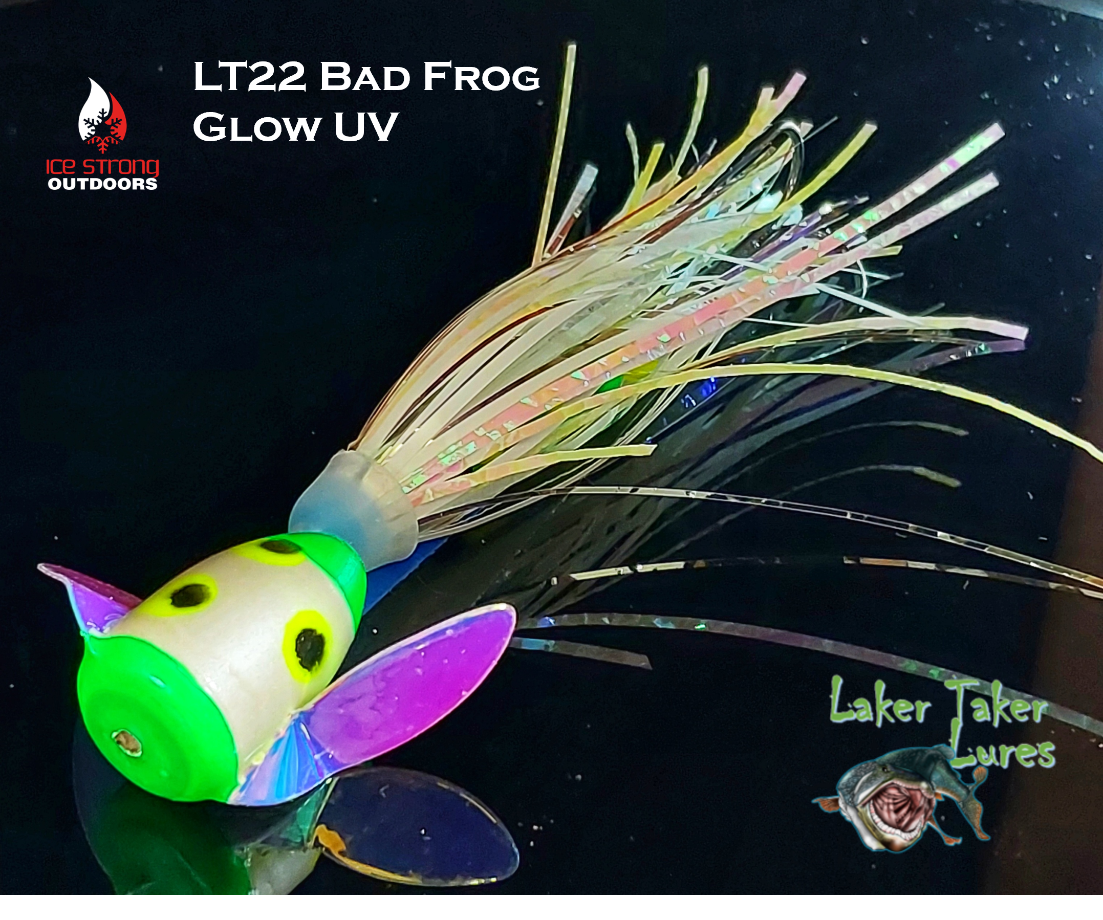 Ice Strong Outdoors - Laker Taker Lures - NEW 2026 color just released!