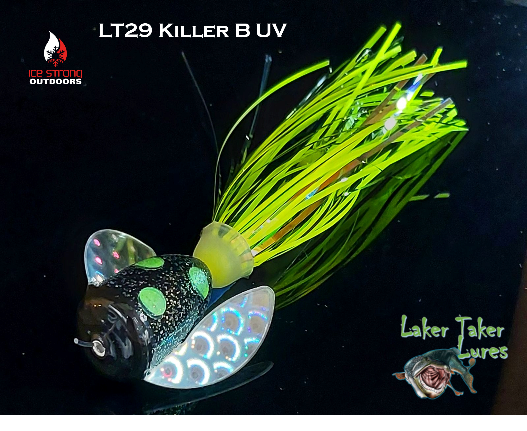 Ice Strong Outdoors - Laker Taker Lures - NEW 2026 color just released!