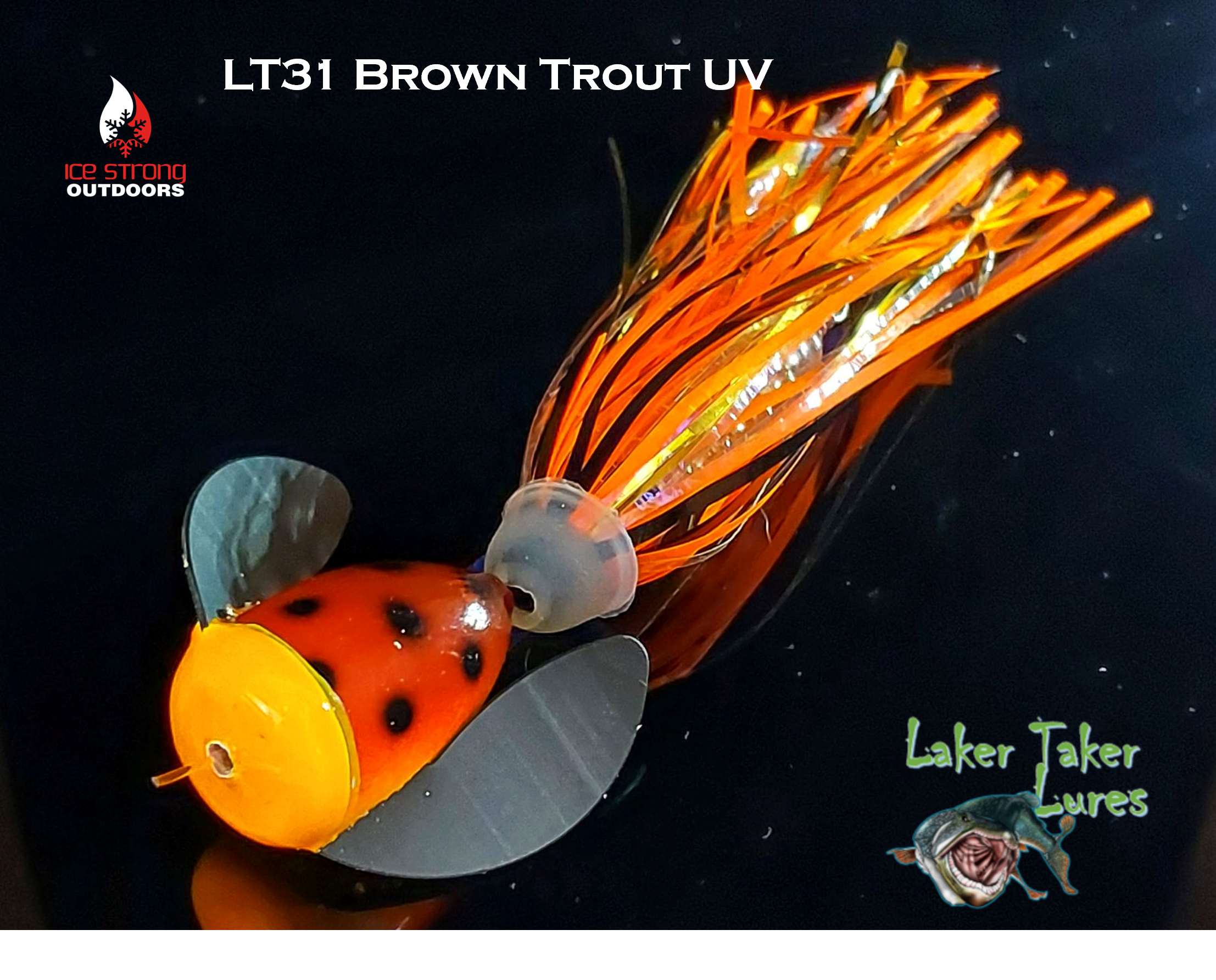 Ice Strong Outdoors - Laker Taker Lures - NEW 2026 color just released!