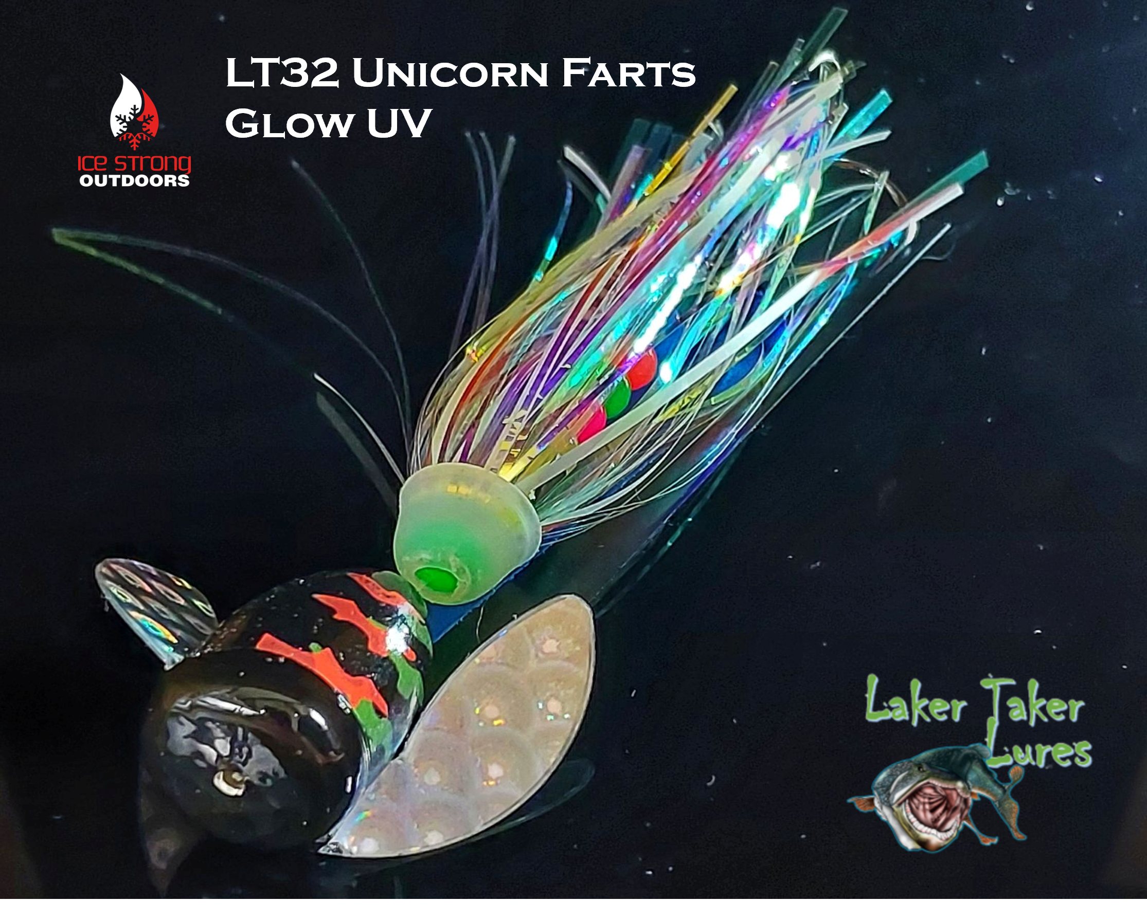 Ice Strong Outdoors - Laker Taker Lures - NEW 2026 color just released!