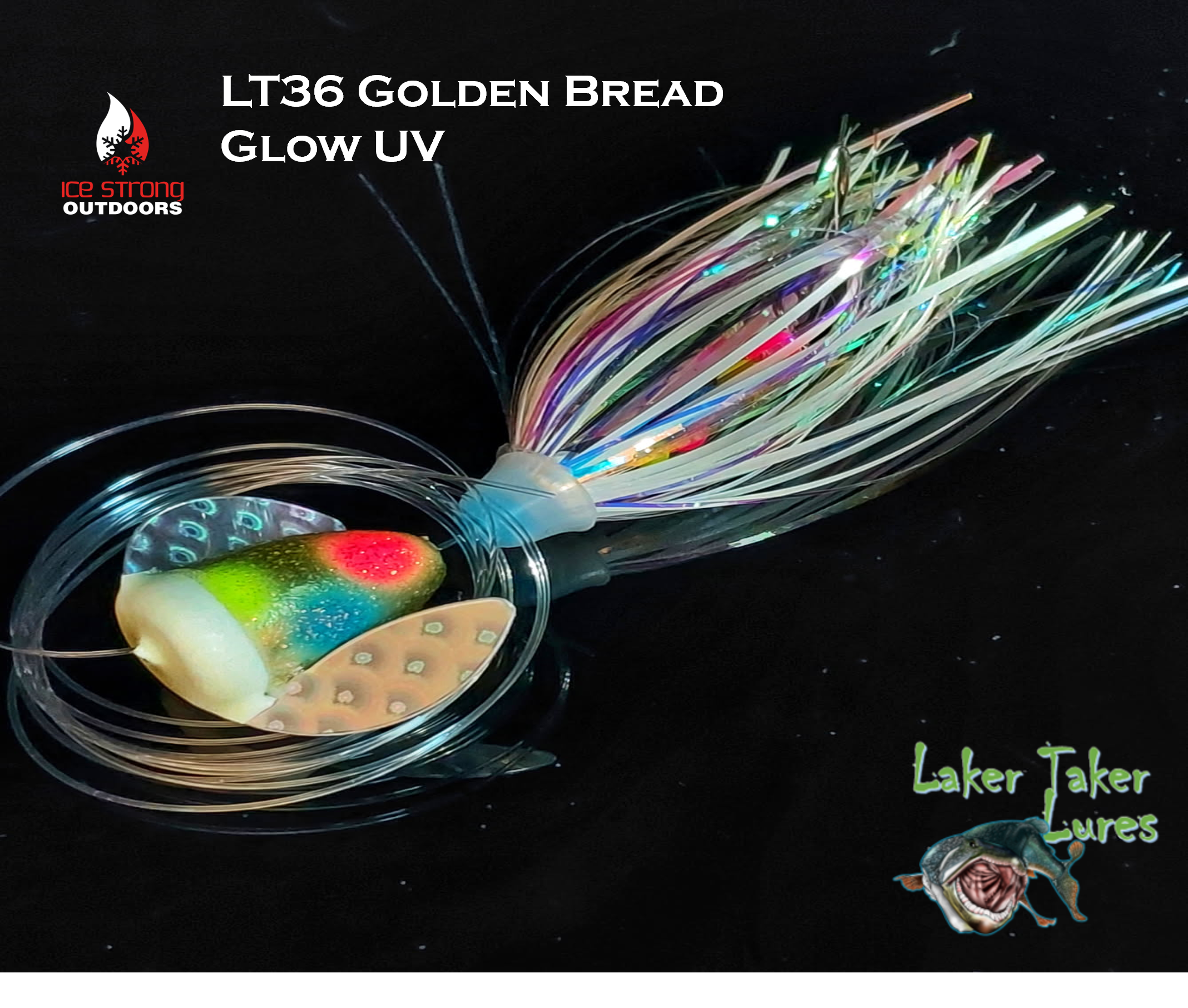 Ice Strong Outdoors - Laker Taker Lures - NEW 2026 color just released!