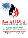 Ice Strong Outdoors - Titanium Spring Bobber 3-Pack Panfish Combo