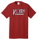 Vicious Fishing Logo Tee - Classic Red
