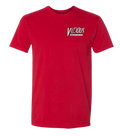Vicious Classic "Get Vicious" Logo Tee - Premium Red