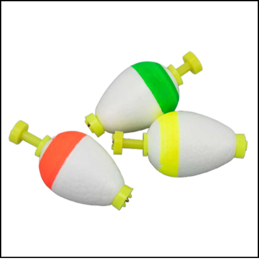 Thill Fantastic Foam Pear Float Snap-On 3-Pack
