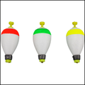 Thill Fantastic Foam Pear Weighted Float Snap-On 3-Pack