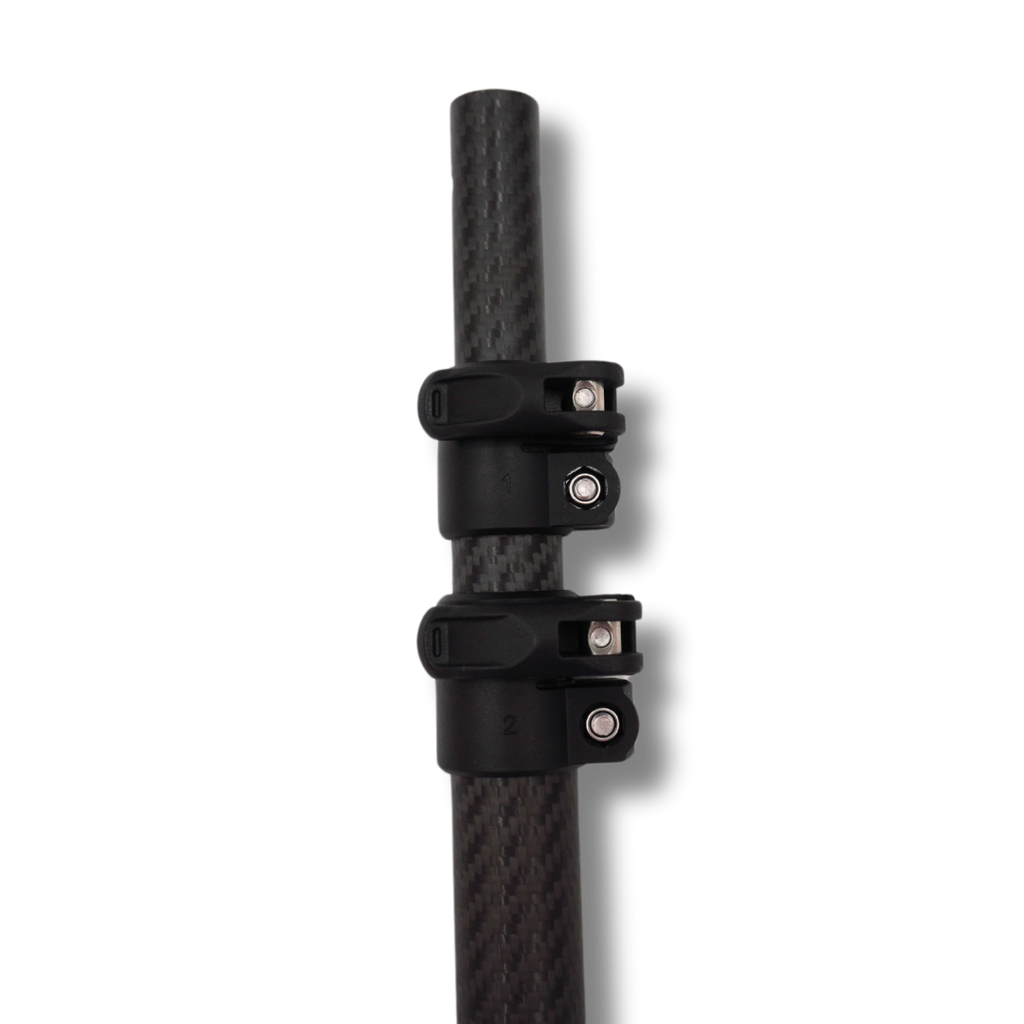 Bare Carbon Fiber Transducer Pole
