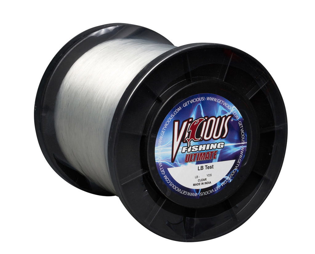 Vicious Ultimate Clear Mono - 50 Lb Test