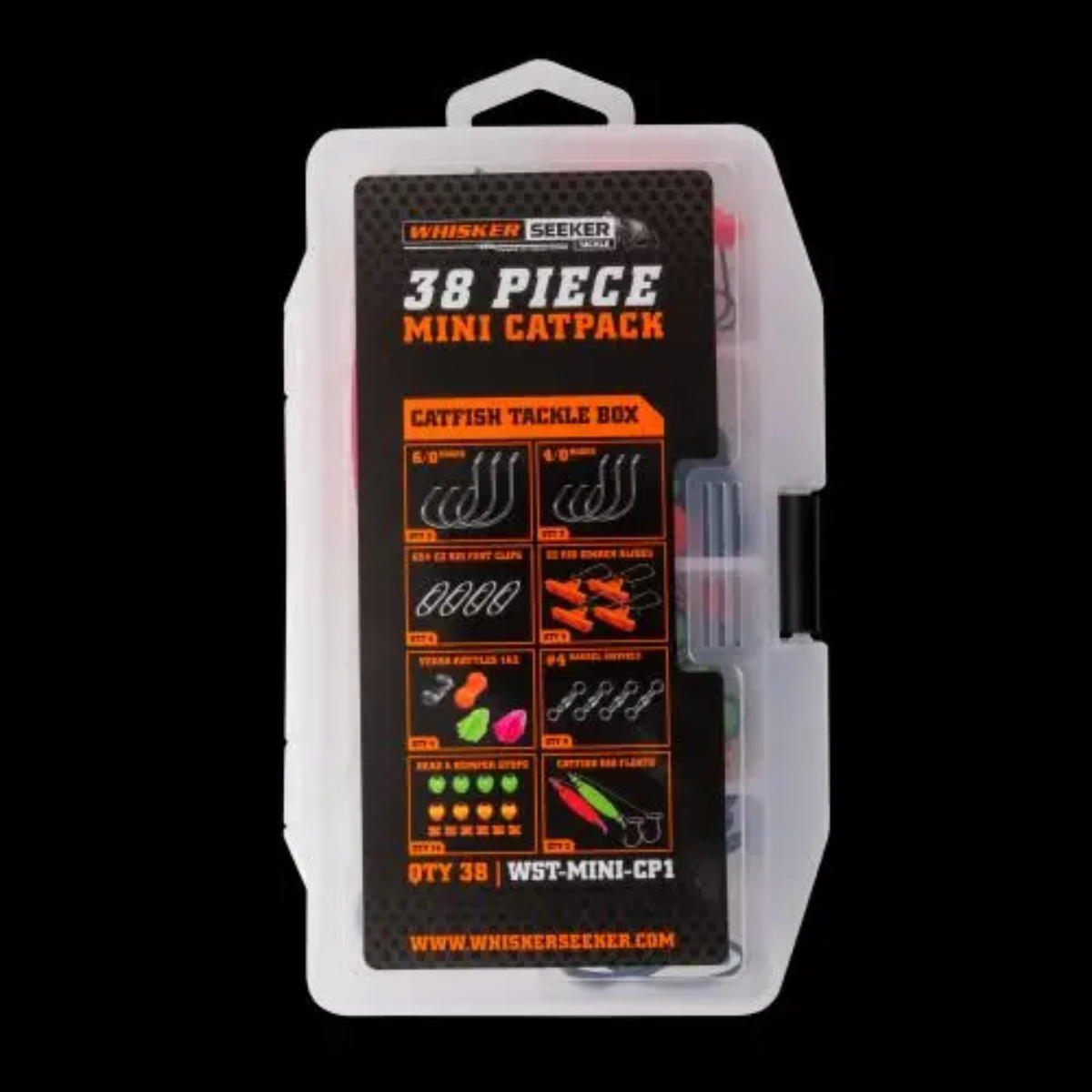 WST Mini Catpack 38 Piece Catfish Tackle Box