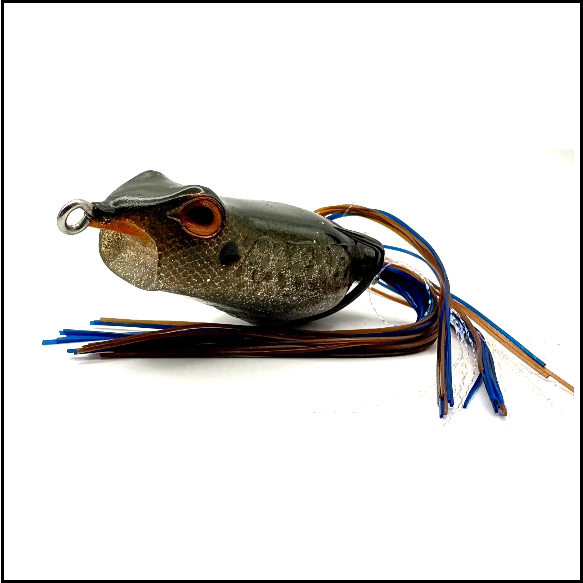 Copper Red Baits Loud Mouth Frog Whiteout