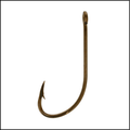 Eagle Claw Straight Eye Plain Shank Offset Hook